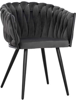 HomeMarkt Luanda Καρέκλα Τραπεζαρίας 2τμχ HM8741.01