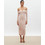 Mix & Match Louise Maxi Φόρεμα για Γάμο / Βάπτιση Nude SS2511