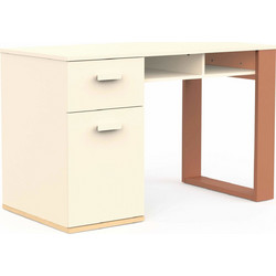 PoliHome Camilla Γραφείο Υπολογιστή Ξύλινο 120x59x76cm 162807649
