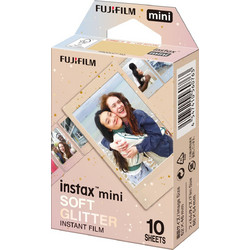Fujifilm Color Instax Mini Soft Glitter Instant (10 Exposures)