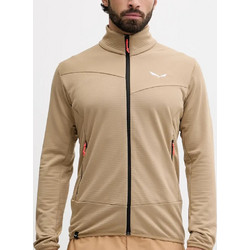 Salewa Ανδρική Ζακέτα Φούτερ με Φερμουάρ Μπεζ 29134-7180