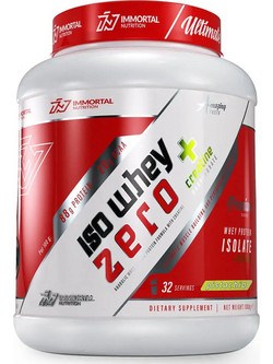 Immortal Nutrition Iso Whey Zero & Creatine Pistachio Πρωτεΐνη Ορού Γάλακτος Γράμμωσης Χωρίς Λακτόζη & Γλουτένη 1kg