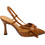 Toutounis Γόβες Slingback Δερμάτινες με Λεπτό Ψηλό Τακούνι & Φιόγκο Ταμπά 202996-1