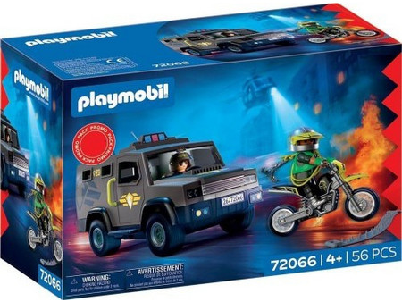 Playmobil Όχημα Ομάδας Ειδικών Αποστολών για 4+ Ετών 72066