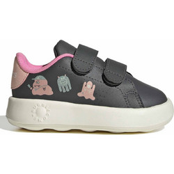 Adidas Advantage Παιδικά Sneakers Ανθρακί Ροζ IH9694