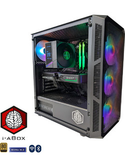 i-aBox Stealth Power v2 Lux+ (Ryzen 5 5500/32GB/1TB SSD/Radeon RX 6500 XT 4GB/Windows 11)