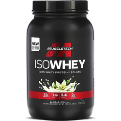 MuscleTech ISO Whey Vanilla Πρωτεΐνη Ορού Γάλακτος 907gr