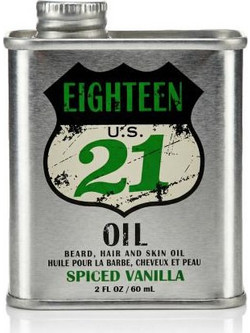 18.21 Man Made Oil Spiced Vanilla Λάδι για Γένια 60ml