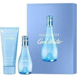 Davidoff Cool Water Woman Eau de Toilette 100ml + Body Lotion 75ml