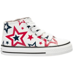 Conguitos Stars Παιδικά Sneakers Μποτάκια Λευκά Κόκκινα MI128314