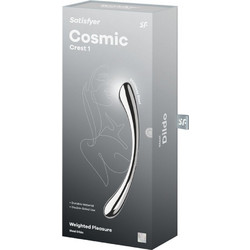 Satisfyer Cosmic Crest 1 Διπλό Dildo Ασημί