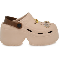 Kalista Clog με Μπεζ Καφέ EZ0163-01