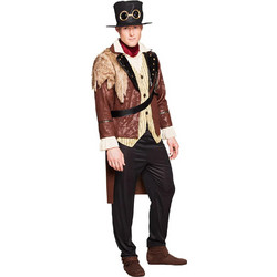 Αποκριάτικη Στολή Steampunk Captain Deluxe 3836