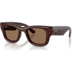 Ray-Ban RB4940 687773 Γυναικεία Γυαλιά Ηλίου Τετράγωνα Κοκάλινα Καφέ με Καφέ Φακό