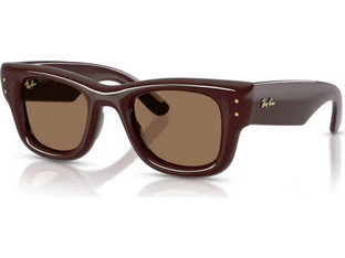 Ray-Ban RB4940 687773 Γυναικεία Γυαλιά Ηλίου Τετράγωνα Κοκάλινα Καφέ με Καφέ Φακό