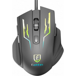 EARLDOM KM15 Ενσύρματο Gaming Ποντίκι RGB 3600 DPI Black