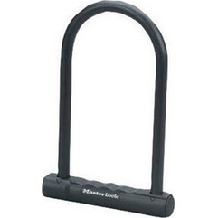 Master Lock U-Bar Αντικλεπτικό Πέταλο Μηχανής 12mm Μαύρο