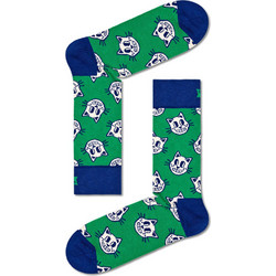 Happy Socks Ανδρικές Κάλτσες Ψηλές με Σχέδια Πράσινες P000066
