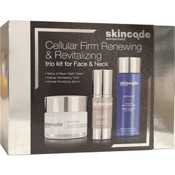 Skincode Εxclusive Cellular Night Refine & Repair 50ml + Wrinkle Prohibiting 30ml + Revitalizing Toner 200ml
