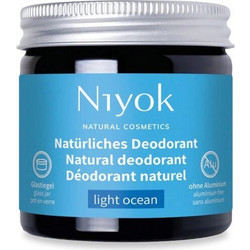 Niyok Ocean Light Ocean Φυσικό Αποσμητικό σε Κρέμα 24h Χωρίς Αλουμίνιο 40ml