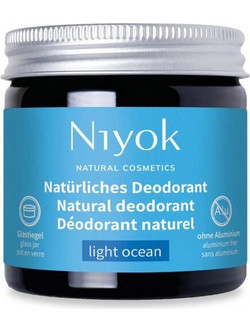 Niyok Ocean Light Ocean Φυσικό Αποσμητικό σε Κρέμα 24h Χωρίς Αλουμίνιο 40ml
