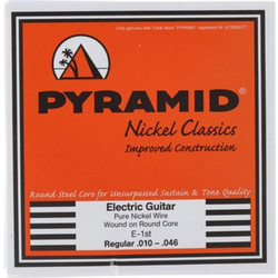 Pyramid Nickel Classics Σετ 6 Χορδές Ηλεκτρικής Κιθάρας Pure Nickel 10-46" Normal Tension