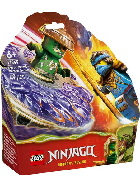 Lego Ninjago Nya Vs. Mutation Monster Spinner για 6+ Ετών 71849