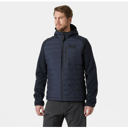 Helly Hansen Αθλητικό Ανδρικό Μπουφάν Χειμωνιάτικο Puffer Navy Μπλε 34074-597
