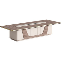 HomeMarkt SUPERON Γραφείο Συνεδριάσεων Ξύλινο 360x140x76cm HM2145