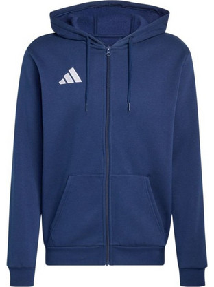 Adidas Ανδρική Ζακέτα Φούτερ με Κουκούλα και Φερμουάρ Navy Μπλε KF5946
