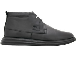 Guy Laroche Lostal Ανδρικά Μποτάκια Δερμάτινα Μαύρα G5012