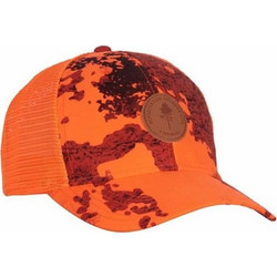 Pinewood Ανδρικό Καπέλο Jockey με Δίχτυ Snapback Υφασμάτινο Πορτοκαλί PNW24-00504-986