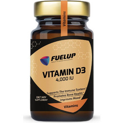 Fuel Up Vitamin D3 4000iu 120 Μαλακές Κάψουλες