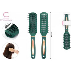 Cosmofan Βούρτσα Μαλλιών για Ξεμπέρδεμα Πράσινη 98424