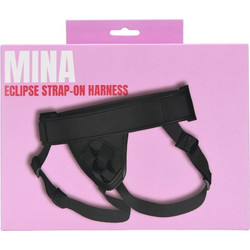 Mina Eclipse Harness Strap On Μαύρο