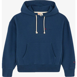 Champion Pinnacle Hooded Sweatshirt Ανδρικό Αθλητικό Φούτερ με Κουκούλα Πετρόλ 221847-BS575