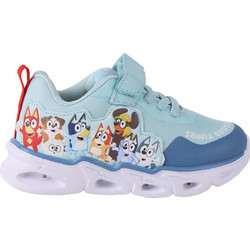 Cerda Bluey Παιδικά Sneakers με Φωτάκια Γαλάζια 2300007206