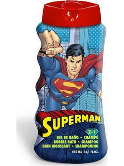 Superman Παιδικό Σαμπουάν & Αφρόλουτρο για Επανόρθωση 475ml