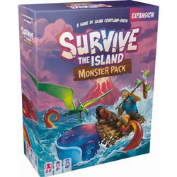 Asmodee Survive The Island Monster Pack Expansion Επιτραπέζιο Παιχνίδι 8+ Ετών για 2-5 Παίκτες