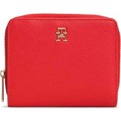 Tommy Hilfiger Μικρό Γυναικείο Πορτοφόλι με Φερμουάρ Κόκκινο AW0AW18475XLG