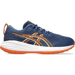 ASICS Gel Cumulus 27 Παιδικά Αθλητικά Παπούτσια για Τρέξιμο Navy Μπλε Πορτοκαλί 1014A366-400