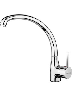 Bruno M54015-H531C-C508 Μπαταρία Κουζίνας Πάγκου Διπλής Παροχής Ανάμεικτη Inox