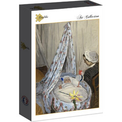 Puzzle Grafika Claude Monet The Cradle Camille with the Artist's Son Jean 2000 Κομμάτια