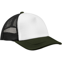Beechfield Ανδρικό Καπέλο Jockey με Δίχτυ Snapback Υφασμάτινο Μαύρο B639