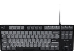 Fury Kanabo K2 Μηχανικό Gaming Πληκτρολόγιο TenKeyLess με Custom Red Διακόπτες Black
