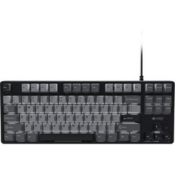 Fury Kanabo K2 Μηχανικό Gaming Πληκτρολόγιο TenKeyLess με Custom Red Διακόπτες Black