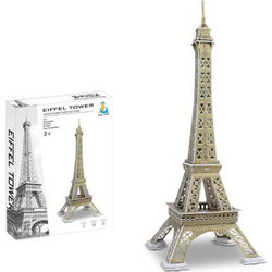 Puzzle Ji Qu Toys Eiffel Tower 3D 51 Κομμάτια