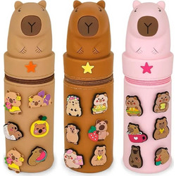Lebez Capybara Joy Pins Κασετίνα Βαρελάκι Πολύχρωμη Διάφορα Σχέδια 14282191