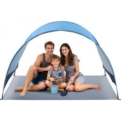 Vevor Τέντα Παραλίας 3 Ατόμων Γαλάζια 230x148x137cm JCXHTZPLS3RC7E4E5001V0
