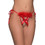 Milena By Paris Γυναικείο Sexy String Αυτοκινήτου Κόκκινο 6944